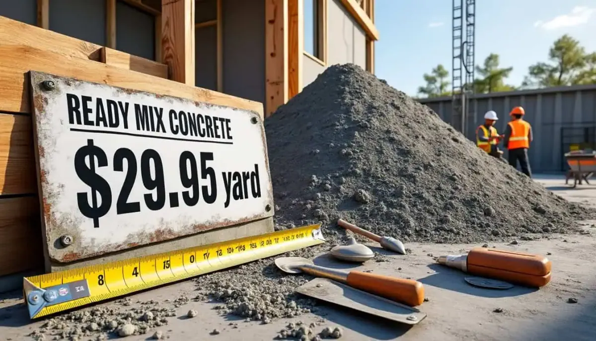 discover the current pricing for ready mix concrete per yard, including factors that influence costs and tips for getting the best deals. perfect for homeowners and contractors looking to budget for their construction projects.